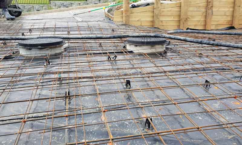 Foundations goin in adelaide concrete